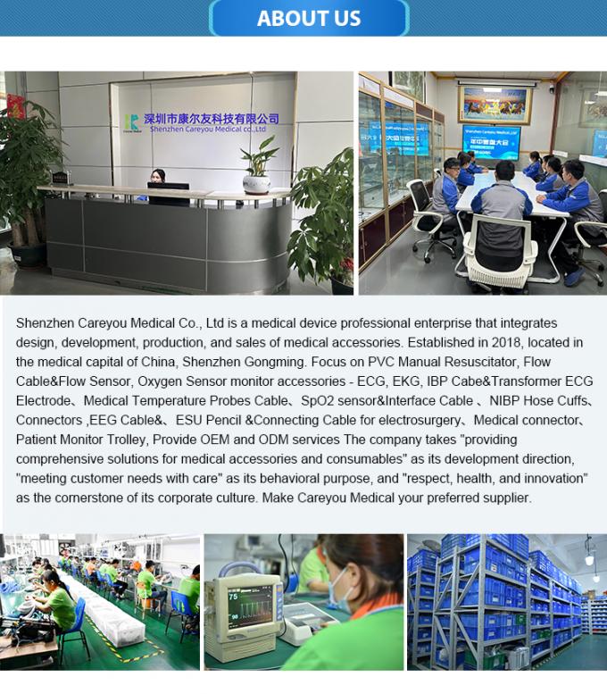 High Precision Medical Breathing Tube Heating Wire Cable Power Adapter ...