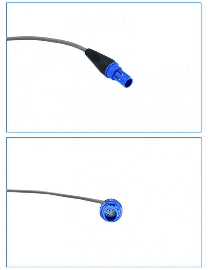 High Precision 6 Pin Temperature Sensor Probe MR850 Dark Grey Reusable ...