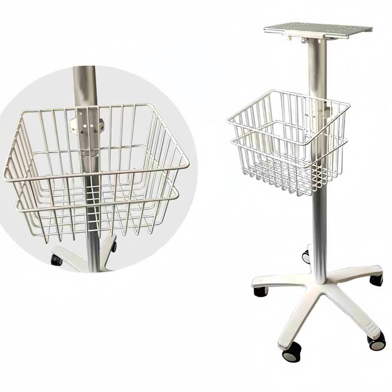 Patient Monitor Trolley For Various Scenarios-Beauty Equipment Use 50 Lb Load Capacity 1 Year Warranty