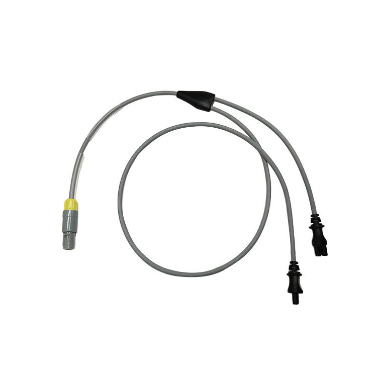 MR850 Dual Plug Dark Grey Respiratory Medical Consumables Breathing Tube Heating Wire Cable Power Blood Test Tubes Fisher Pike