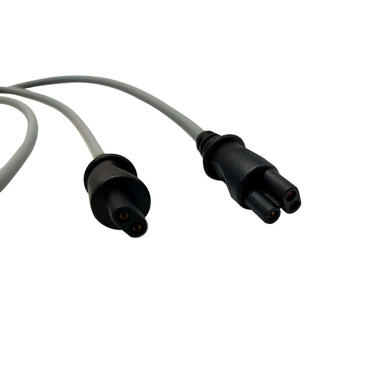 MR850 Dual Plug Dark Grey Respiratory Medical Consumables Breathing Tube Heating Wire Cable Power Blood Test Tubes Fisher Pike