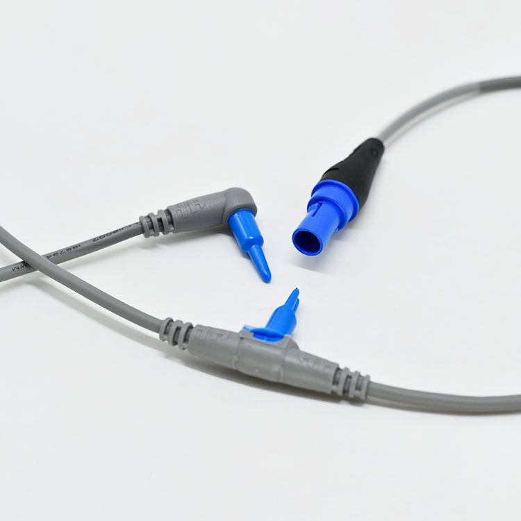 High Precision 6 Pin Temperature Sensor Probe MR850 Dark Grey Reusable Respiratory Humidifier Ozone CE Certified Medical Class