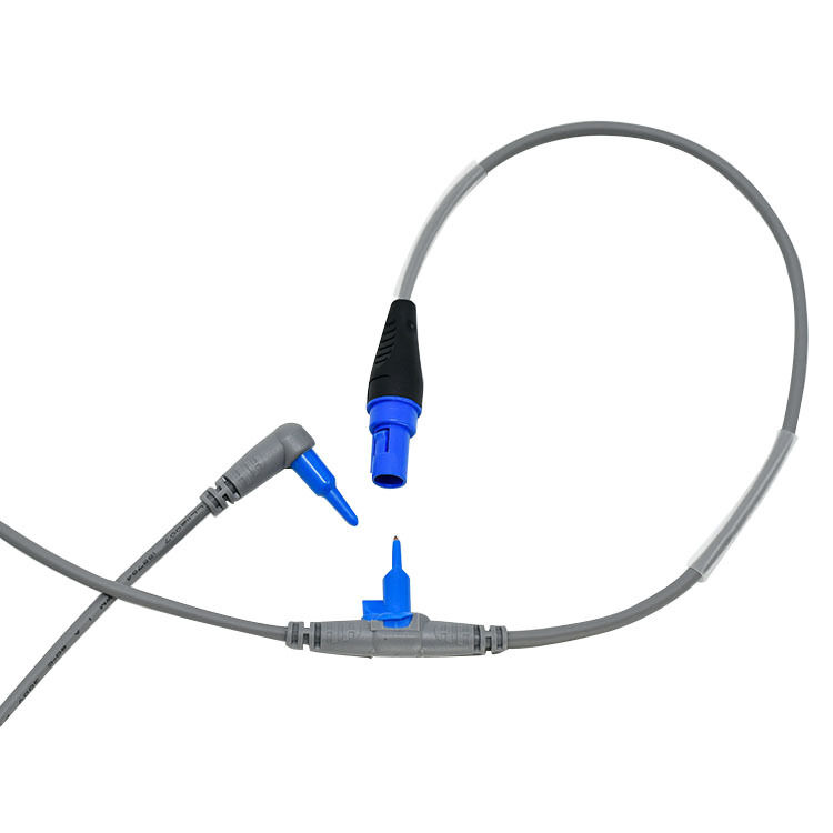 China Factory Medical Consumables Reusable 6 Pin Temperature Sensor Adapter Ozone Disinfecting Replacement For Heated Humidifier