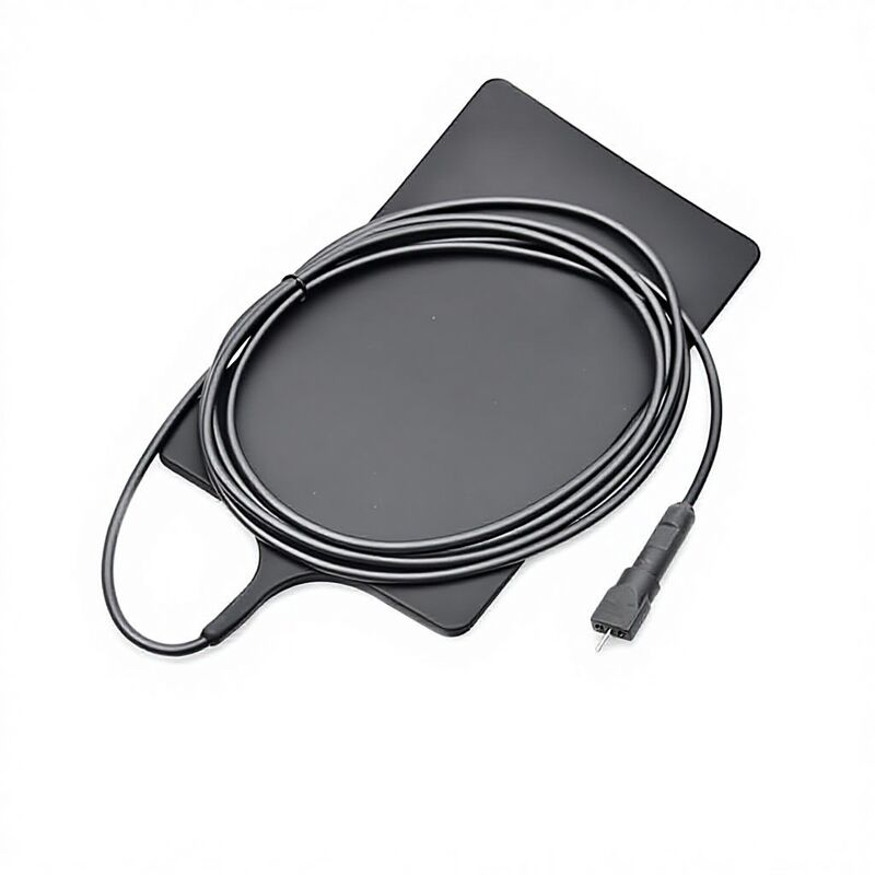 REM Plug Reusable Adult Monopolar 3000MM Single-Pole Silicone Negative Electrode ESU Grounding Patient Plate Model KK5-1027M