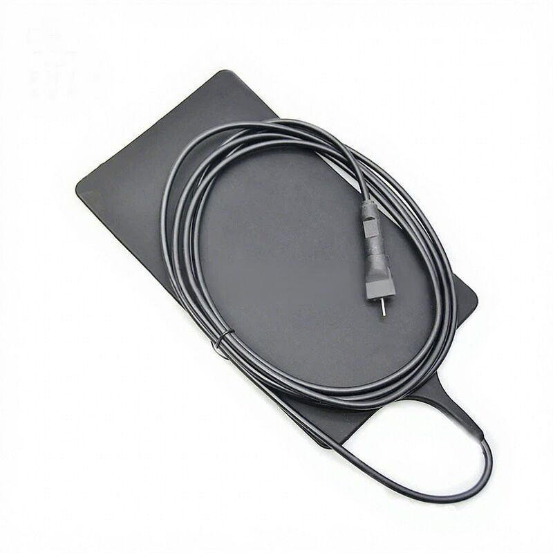 REM Plug Reusable Adult Monopolar 3000MM Single-Pole Silicone Negative Electrode ESU Grounding Patient Plate Model KK5-1027M