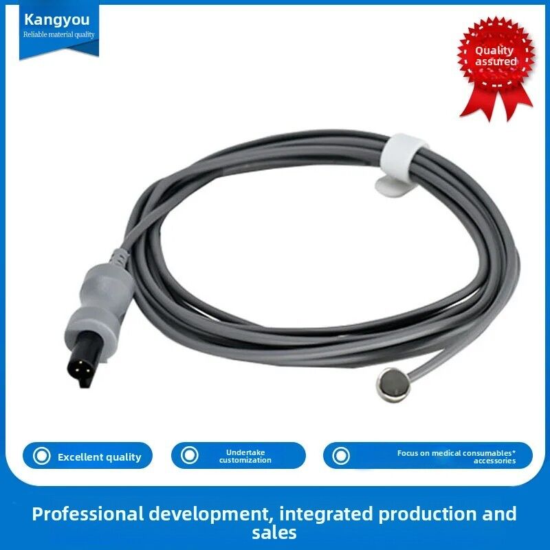 GE Ohmeda Giraffe Adult Body Temperature Sensor Probe Ozone Disinfecting for Medical Use