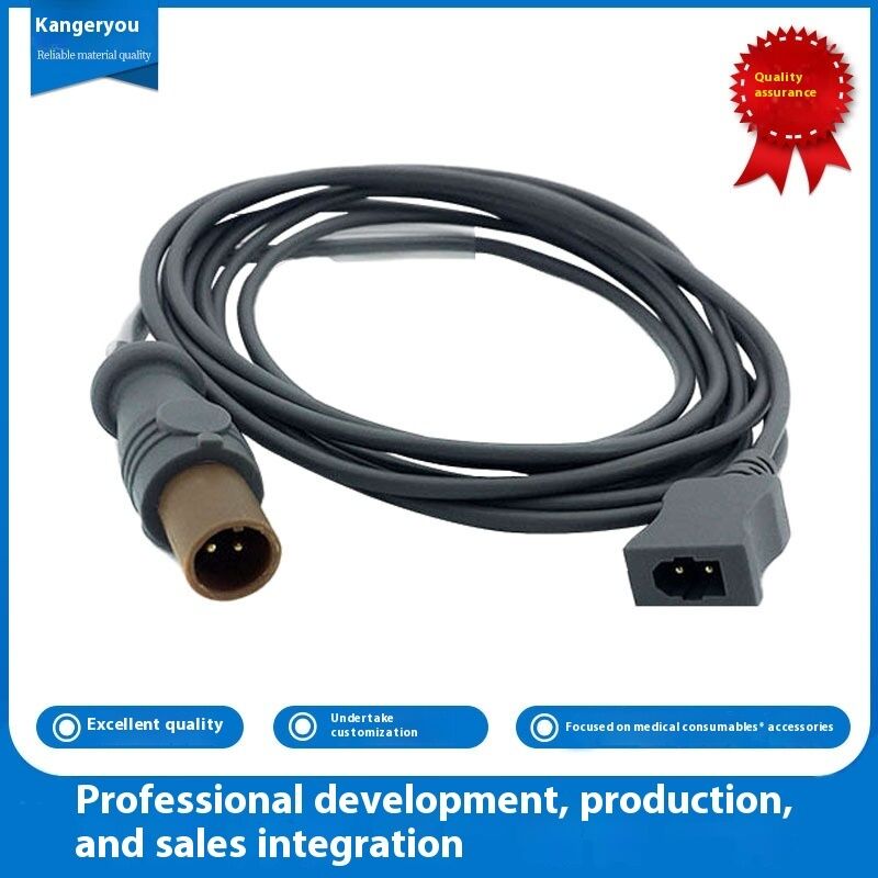 2.2m Compatible M1191A Monitor Temperature Adapter Cable Medical Consumables Product