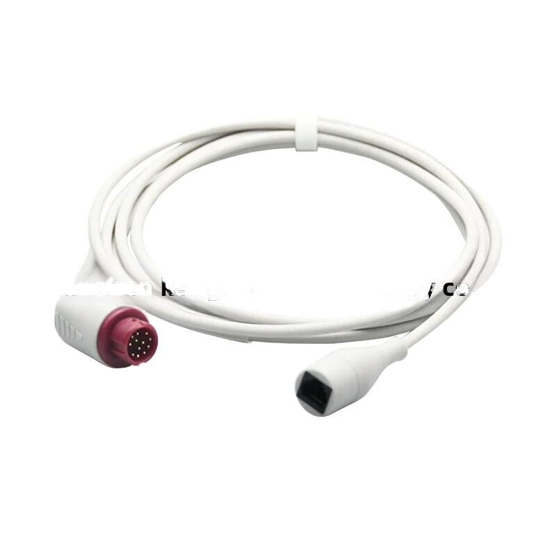 Kangeryyou O E M Invasive Pressure Cable Medical Consumable Product for Mindray T5 and for Abbott Pressure Sensor