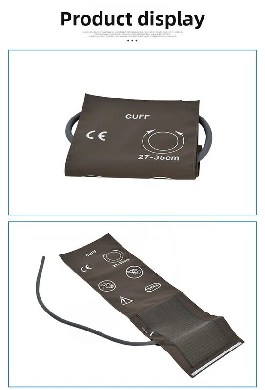 Med Accessories CE Certified Ozone Reusable Medical Supplies Wholesale Extra Large Blood Pressure Monitor Cuff Custom