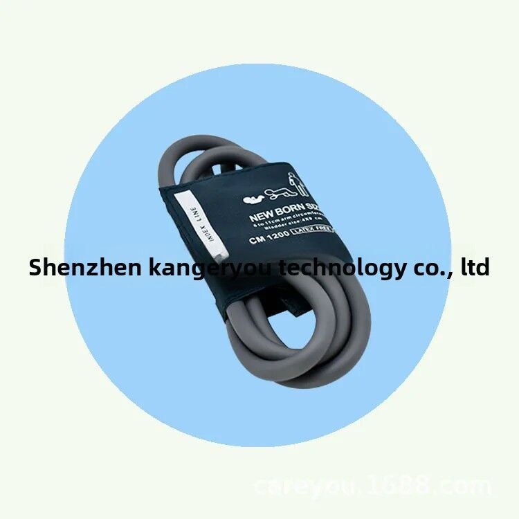 Dark Green Neonatal Size Reusable Bladderless Blood Pressure Cuffs 6 to 11cm Limb Cir Medical Consumables