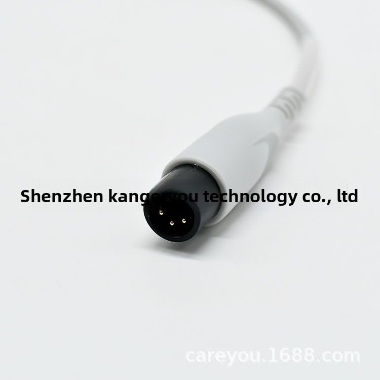 GOLDWAY 1540 6PIN One Piece Series ECG Cable with Leads 3m Length CE Certified Class II Compatible with PM9000 MEC1000