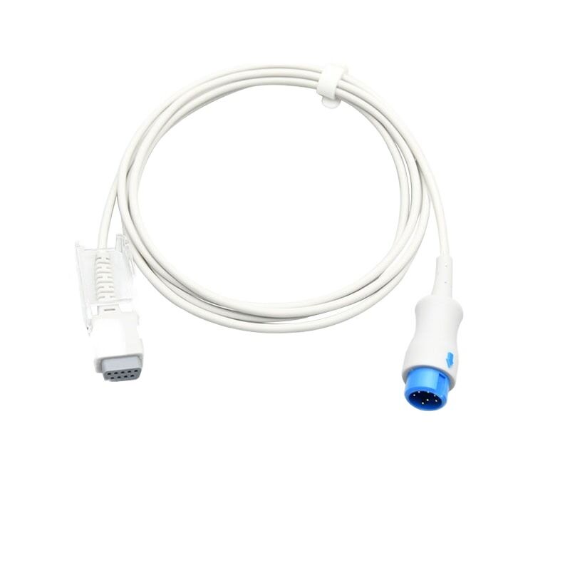 Round 7PIN to DB9F2.2M Version Cable for PM6800 T5T6T8 IPM SPO2 SENSOR Compatible Medical Consumables