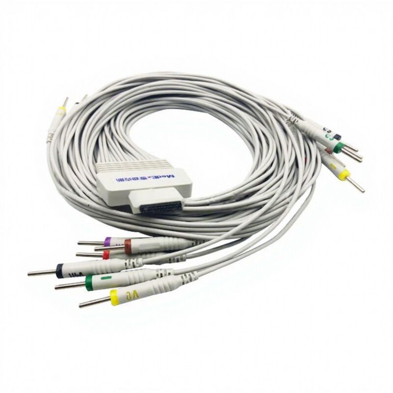 Kangeryou OEM Compatible with Medex 18-lead 26-pin Dynamic ECG Cable Model KRY933S10I Gray CN