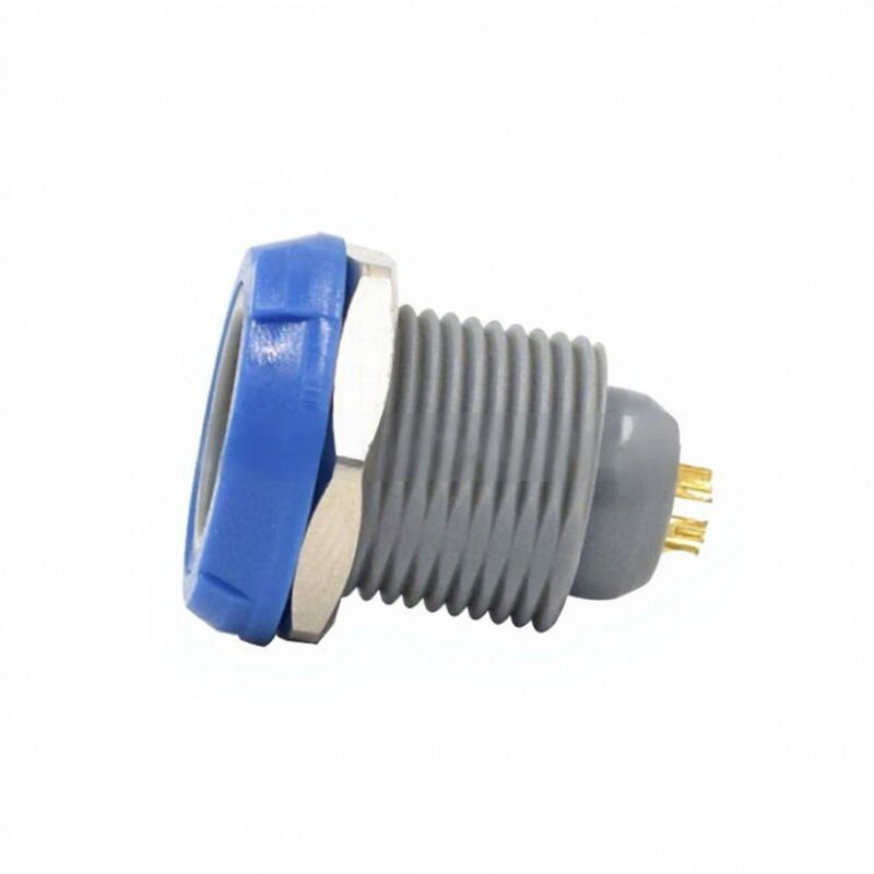 Kangeryou China Class I Blood Oxygen Probe Connector 1P6 Core Waterproof Plug Socket Plastic Self-locking Connection 3-Year