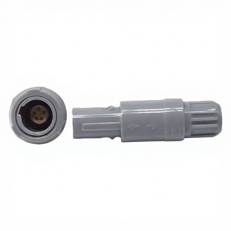 PCB Board Mount 1P 90-Degree Long-Bend Pin Socket Plastic Plug&Play Self-Locking Connector Male/Female Gray Made China Alcohol