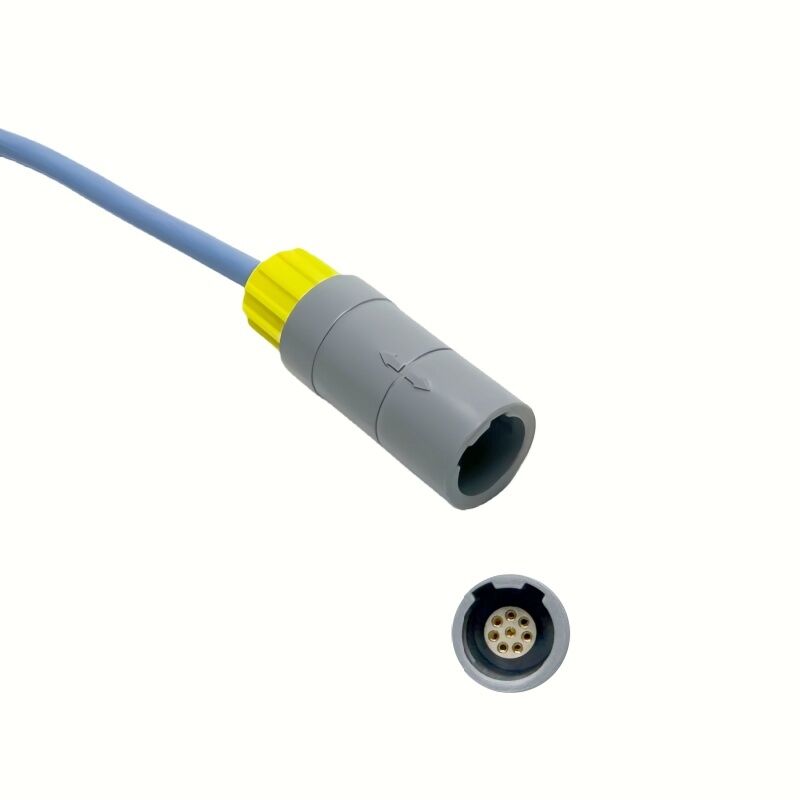 TPU Flow Sensor Cable  Ventilator Accessories Compatible Biolight AnyviewS12 ETC02 Cable
