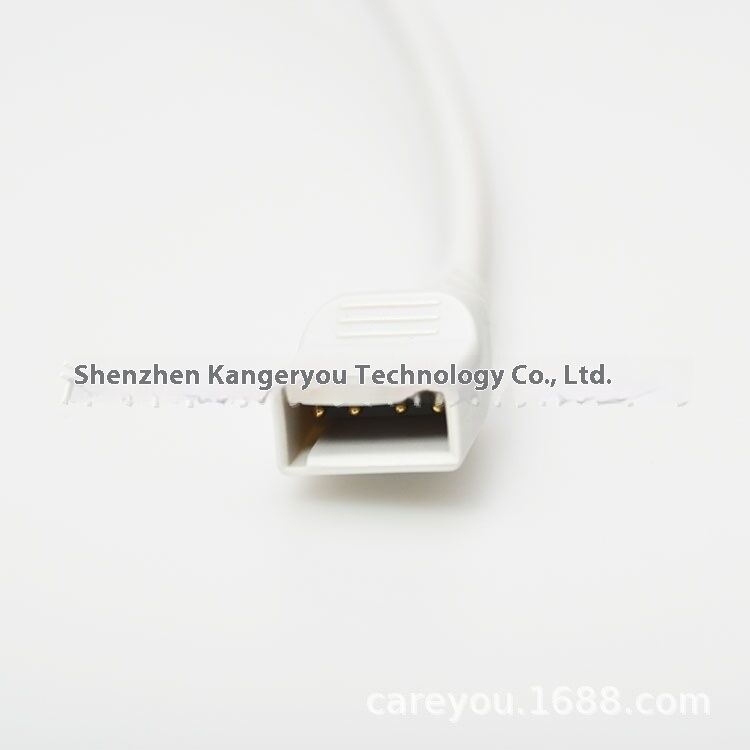 Compatible with Nihon Konden 14Pin Utah 4pin Transformer Adapter IBP Cable Model White 3.5m CE Certified Class I