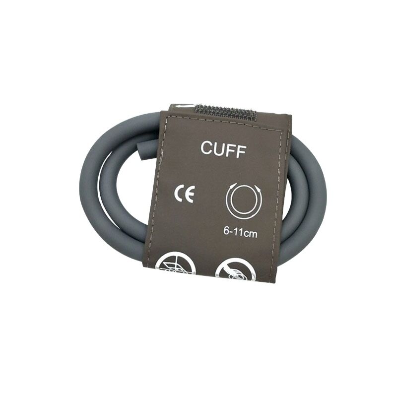 Newborn Infant Brown Non-Invasive Arm Circumference Monitor 6-11CM Infants Blood Pressure Strap Test Tubes Product