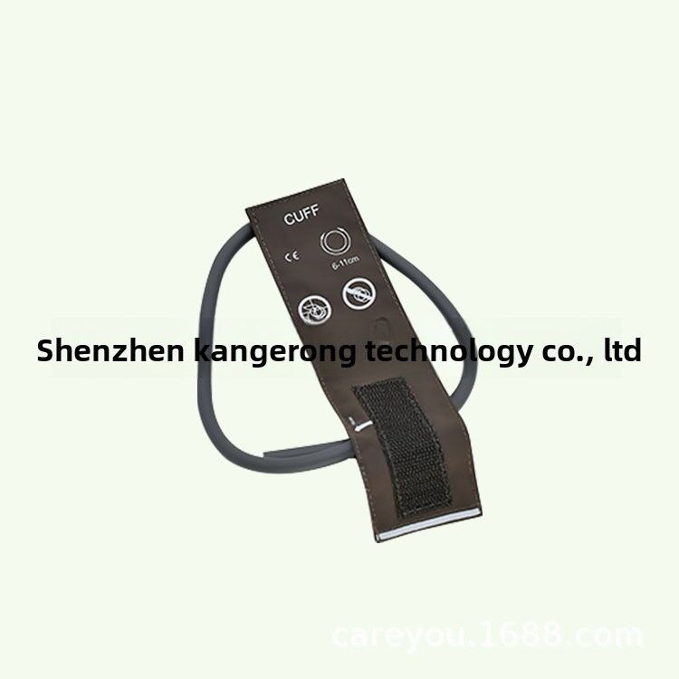 Newborn Infant Brown Non-Invasive Arm Circumference Monitor 6-11CM Infants Blood Pressure Strap Test Tubes Product