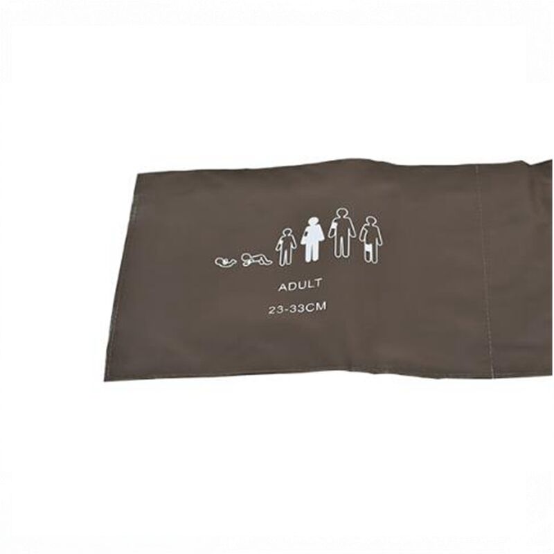 Adult Size 23-33CM Brown TPU Airbag Reusable Blood Pressure Cuffs with 1.5L Lab Tubes CE Certified Class I Medical Device