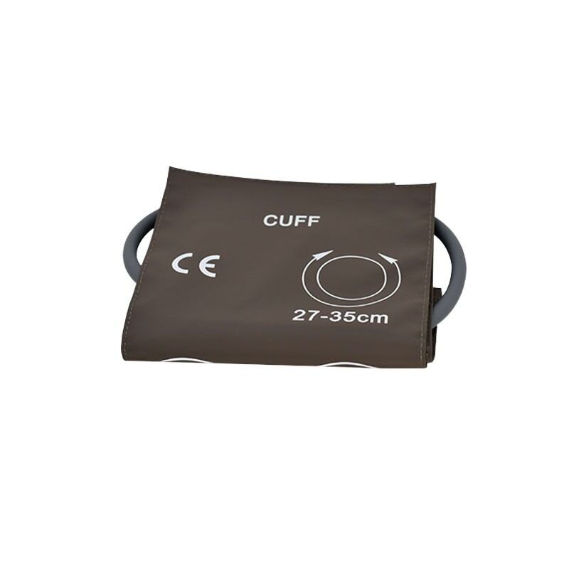 Single Adult Non-Invasive Blood Pressure Strap 27-35cm Arm Circumference Cloth Cover Test Tubes for Blood Tests CE Certified