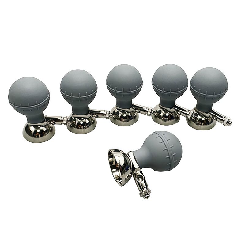 Adult Multifunctional ECG Suction Ball 3mm/4mm Grey Matte Surface CE Certified Class II Medical Consumables Premium Quality