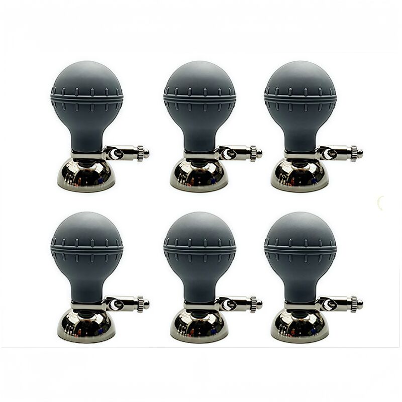 Adult Multifunctional ECG Suction Ball 3mm/4mm Grey Matte Surface CE Certified Class II Medical Consumables Premium Quality