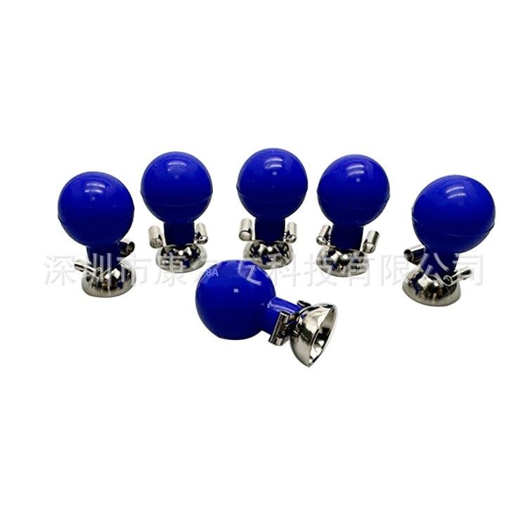 Recommended Adult Suction ECG Electrodes CE Certified Class II All-Resting 3.0MM DIN Plug 4MM Banana Medical Consumables