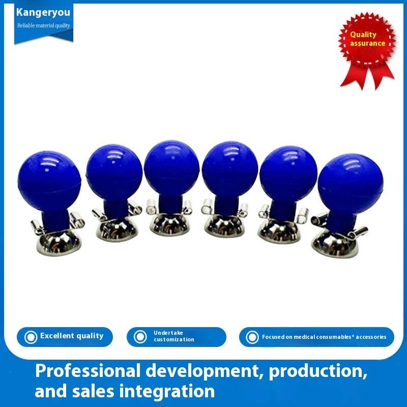 Recommended Adult Suction ECG Electrodes CE Certified Class II All-Resting 3.0MM DIN Plug 4MM Banana Medical Consumables