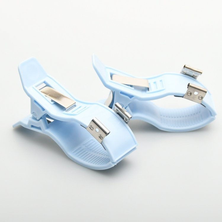 All Resting ECG Recommended Children Limb Clamp Suction Electrodes Alcohol Disinfecting Blue OEM 3.0MM/4MM DIN Plug Banana Class