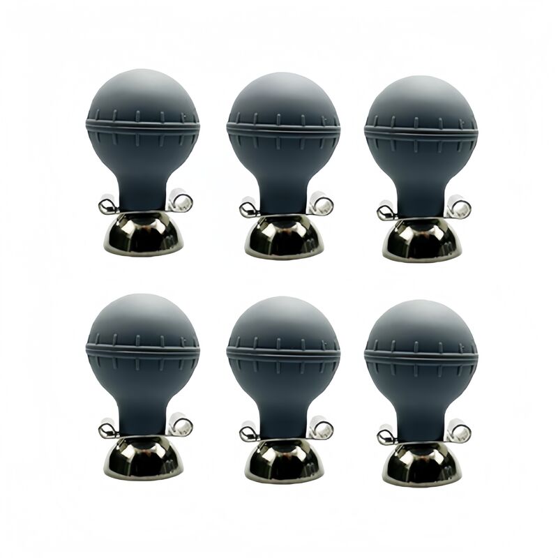 Adult Dual Gray Success ECG Electrodes Medical Tester with Suction Electrode Alcohol Disinfecting 3mm/4mm CE Certified