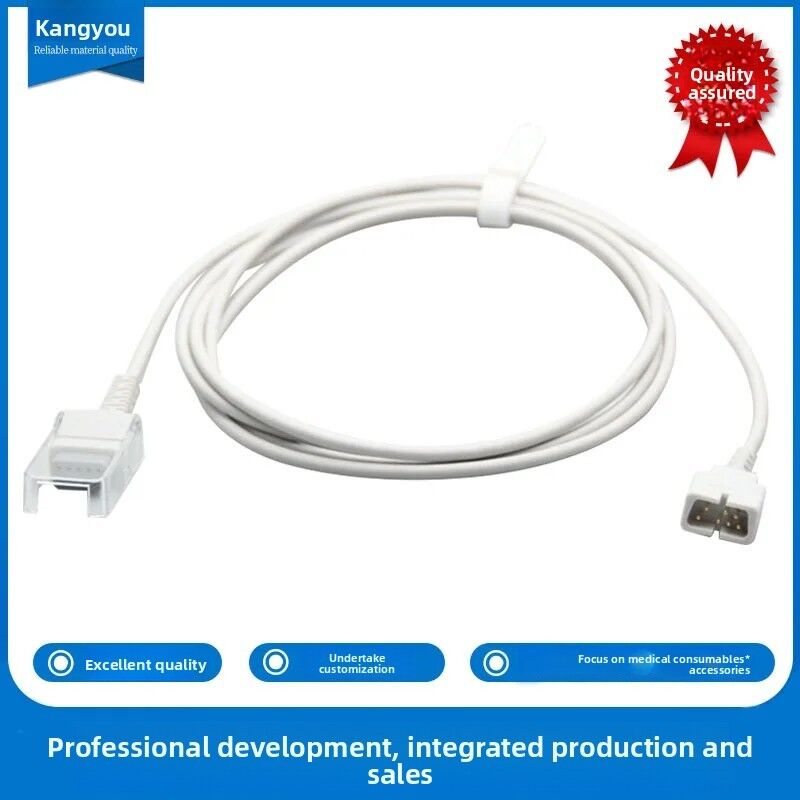 EC-8 7 Pin to DB9 Female Oximeter Adapter Cable Oximeter Extension Cable-Medical Consumables