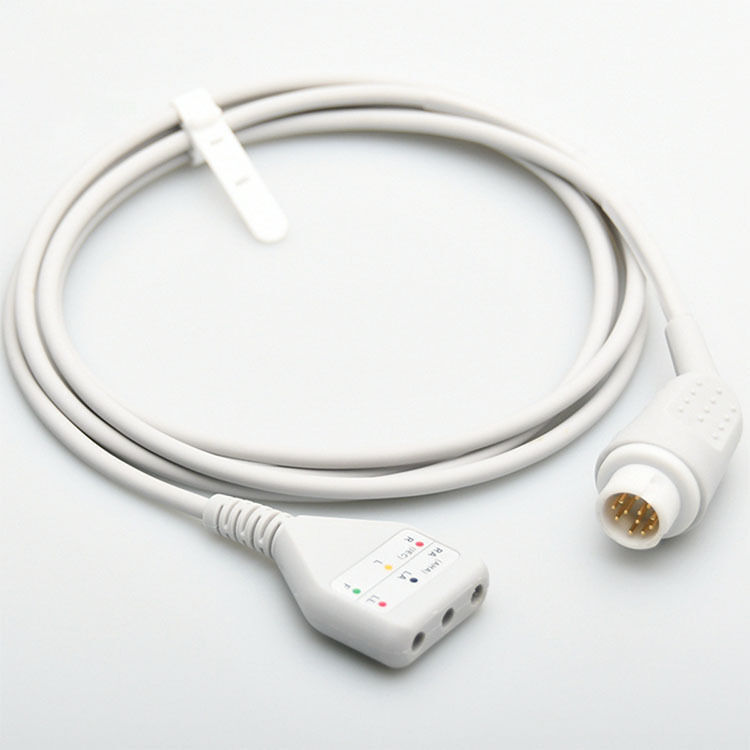 Mek MP1000Mp600Mp500 9-Pin Integrated Five-Lead ECG Lead Wire Compatible and Ozone Disinfecting