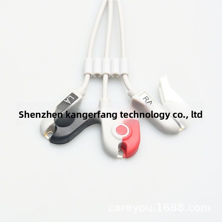 American Standard M3000A DG Type Three-Lead ECG Connection Line CE Certified Class II 3.0m for Adult Medical Consumables