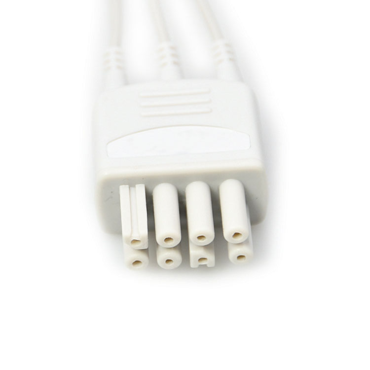 Adult ECG JC-906P Trunk Cable 3 Leads OEM B3-JS3IX Grey 0.9m Patient Monitor Compatible BSM23012353 BR-903P Medical Consumables