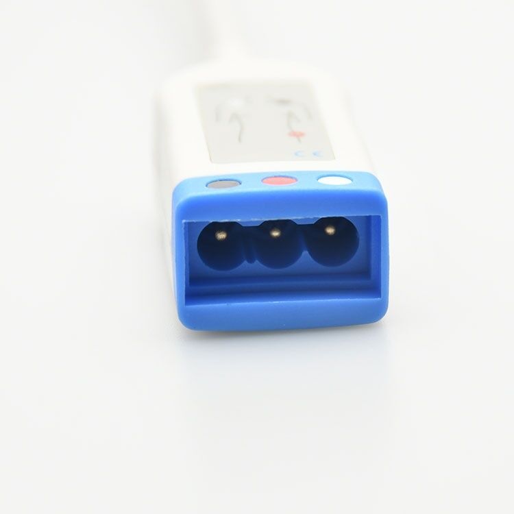 New KB2-2601G3A 12-Pin Three-Lead White 2.5m ECG Main Cable Medical Consumable Compatible with Various Systems