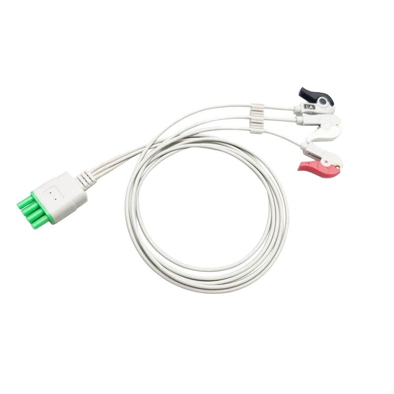 Beijing Maibang MB8000 Hailiying Te-4000X Tel100 Dynamic Telemetry EOS Disinfecting Type Compatible 3-Lead Medical Consumables