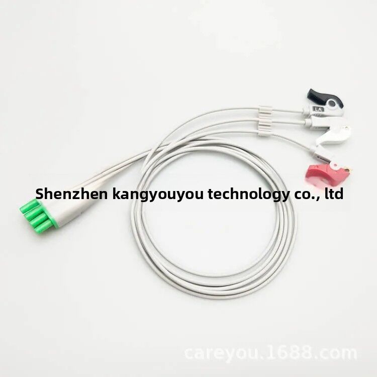 Beijing Maibang MB8000 Hailiying Te-4000X Tel100 Dynamic Telemetry EOS Disinfecting Type Compatible 3-Lead Medical Consumables