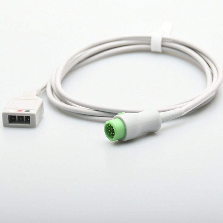Compatible with PM6000 T8 T5 IPM 12-Pin Three-Lead ECG Main Cable with EOS Disinfecting Type Medical Consumables