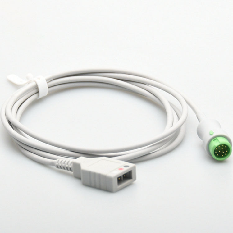 Compatible with PM6000 T8 T5 IPM 12-Pin Three-Lead ECG Main Cable with EOS Disinfecting Type Medical Consumables