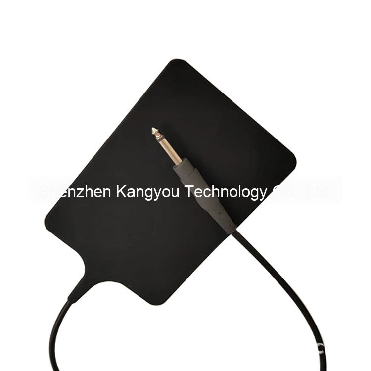 Martin Compatible 6.3mm Reusable Silicone Negative Plate Electric Knife Patient Plate with Ozone Grounding Medical Consumables