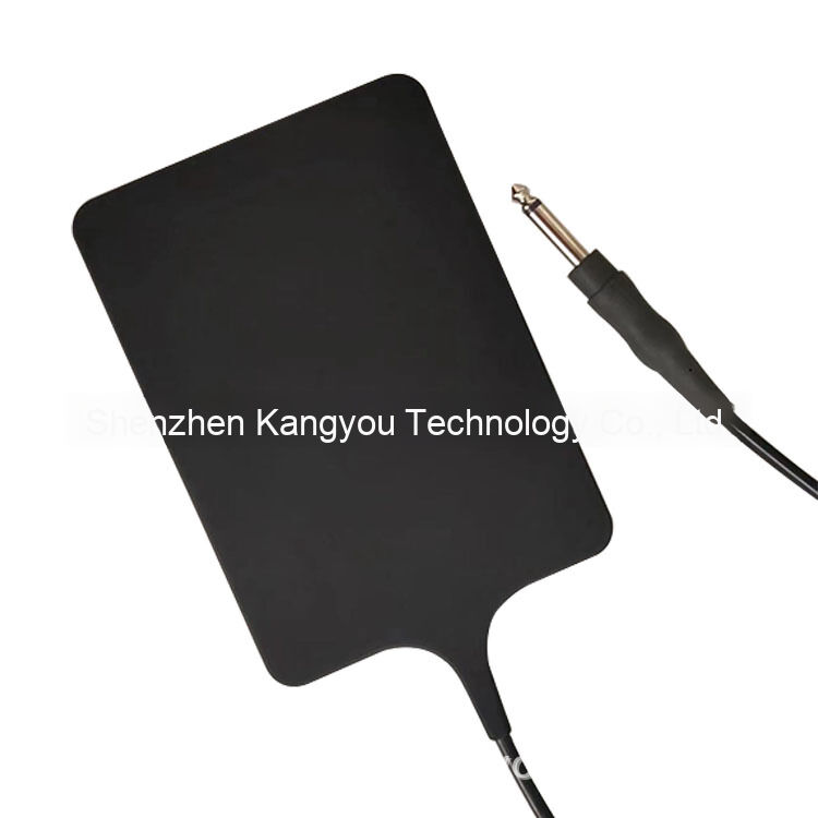 Martin Compatible 6.3mm Reusable Silicone Negative Plate Electric Knife Patient Plate with Ozone Grounding Medical Consumables