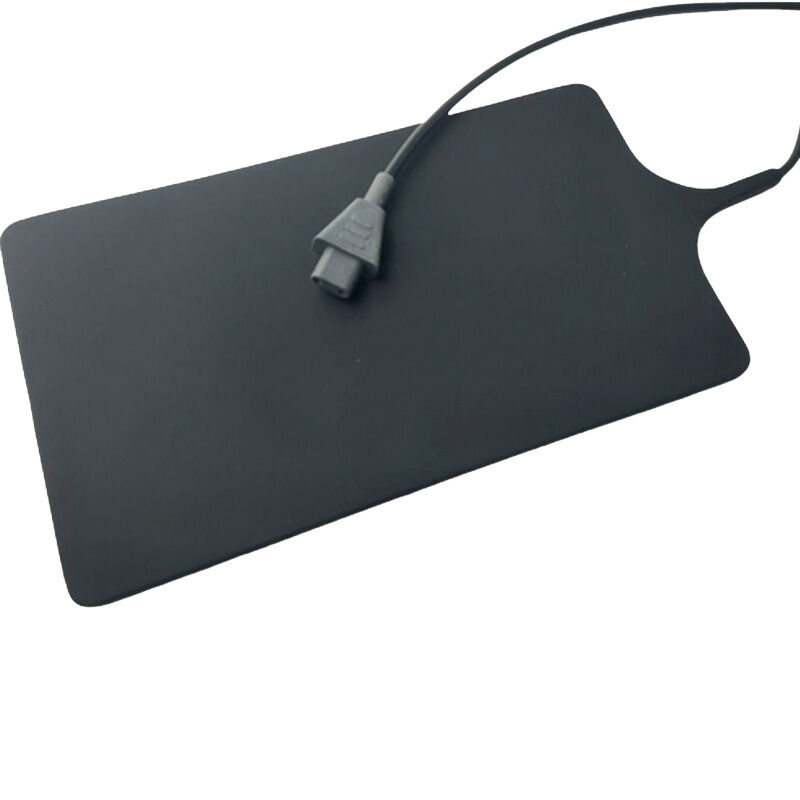 Two-Hole Silicone Negative Electrode Plate Soft Reusable ESU Grounding Plate Patient Compatible Medical Consumables CE Certified