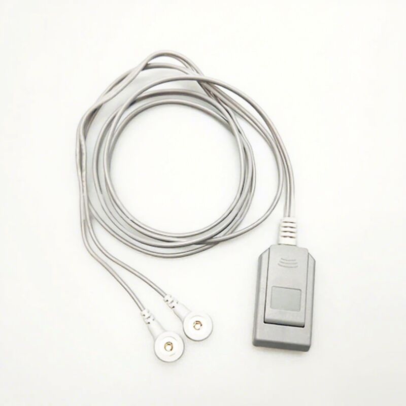 Beauty Device Thermage Connection Cable KRY-OEM002 Gray-White Dual Snap Button Negative Electrode Alcohol Disinfection