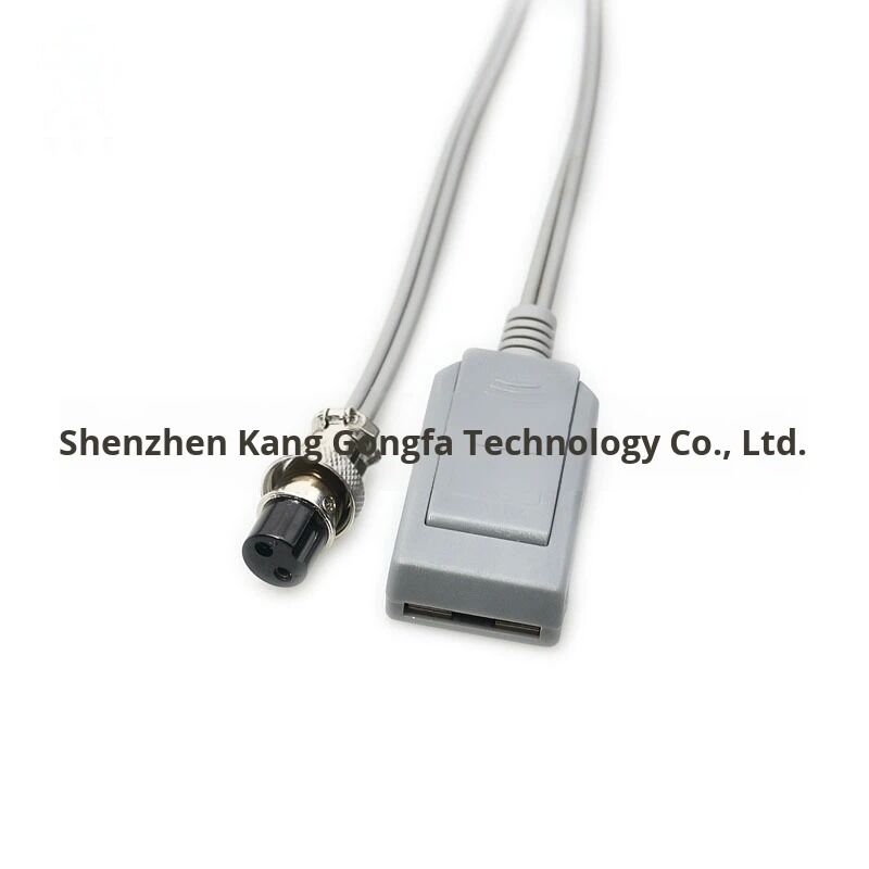 Two-Hole Medical Electrosurgical Negative Electrode Plate Connection Cable Alcohol Disinfection 3M Model KK5-1029 Medical
