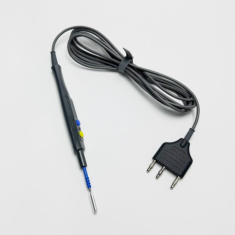 High Temperature Resistant Reusable ESU Electrocautery Pen 3.2MM High Frequency Surgical Handle Can Be Extended Universal 4.0MM