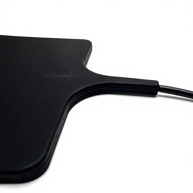 6.3 Single Public High Temperature Resistant Reusable Silicone Negative Electrode Plate Beauty Instrument 3000MM Guangdong Black